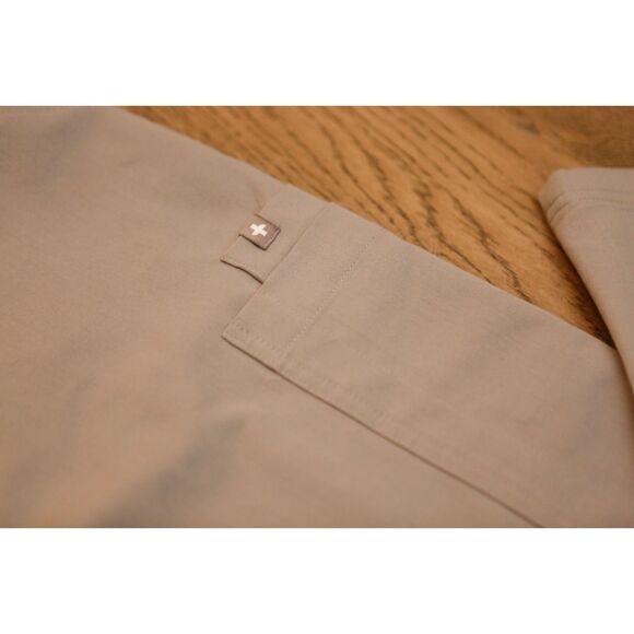 Figs Gray High Waisted Yola Skinny Scrub Pants Size Small Petite - Picture 5 of 7